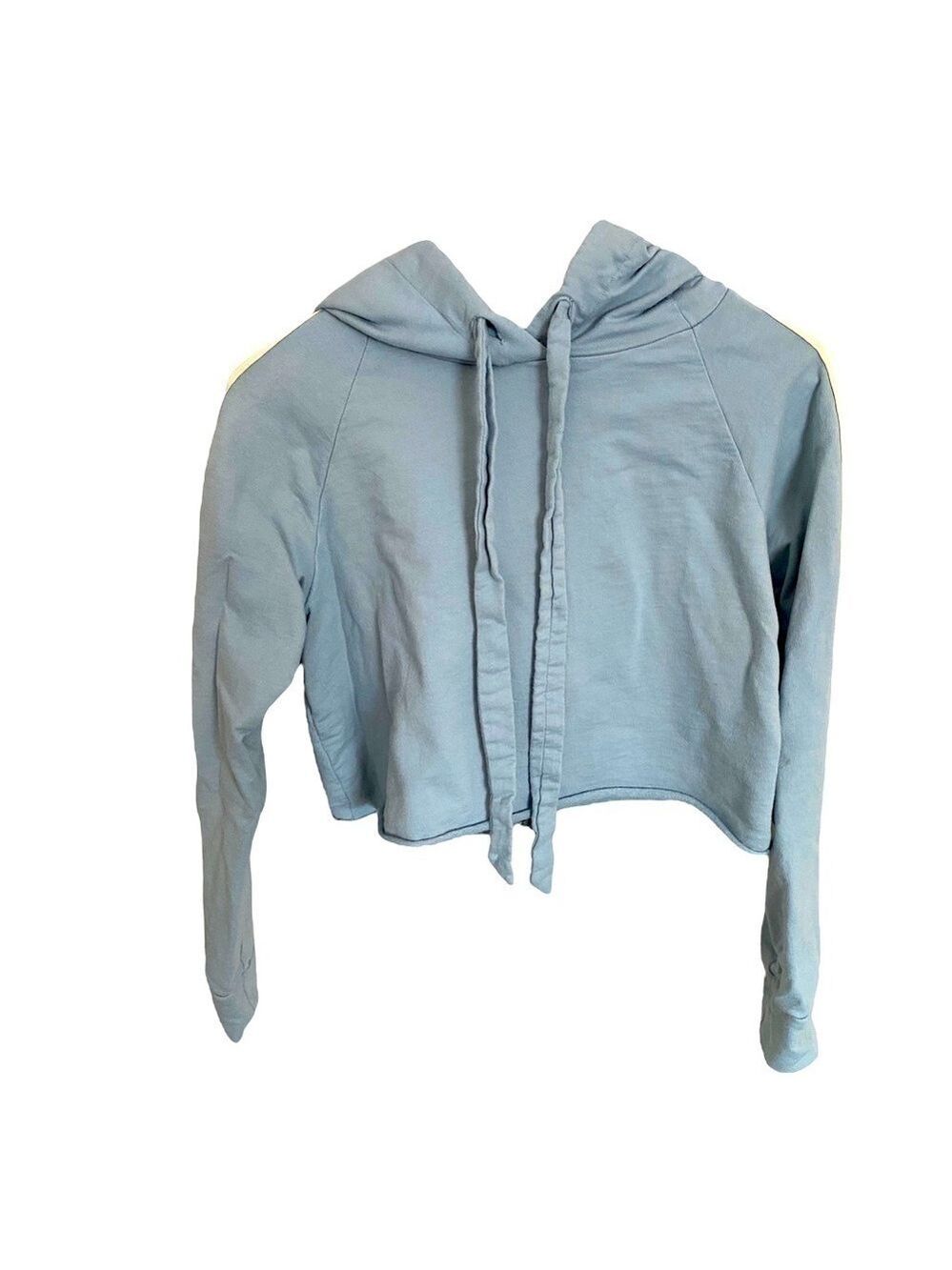 2/$15 Illa Illa Cropped Hoodie Light Blue Size Medium